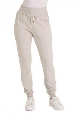 NEW WEARABLES slim leg jogger pants in stone